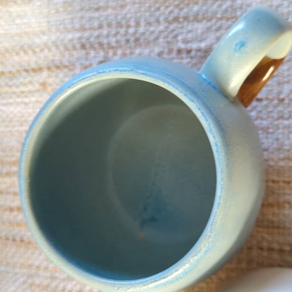 Karma Mugs Set of 2 - Blue & White Pottery - Picture 3 of 5